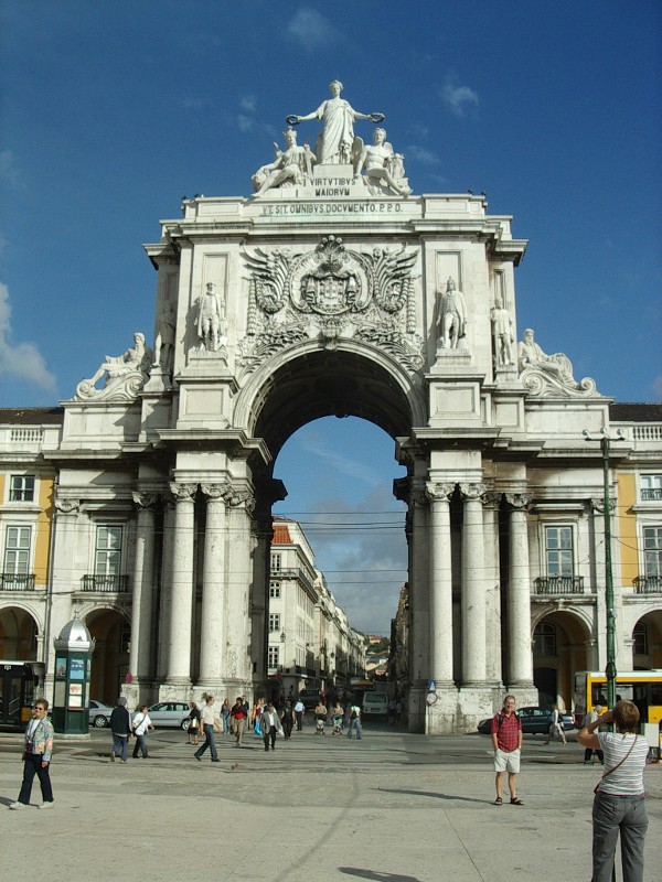 Victoria Arch Lisbon
