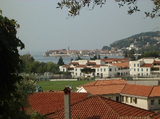 Budva Old Town from a distance