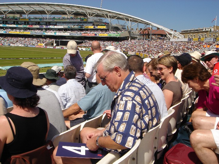 Terry at the Oval 2005