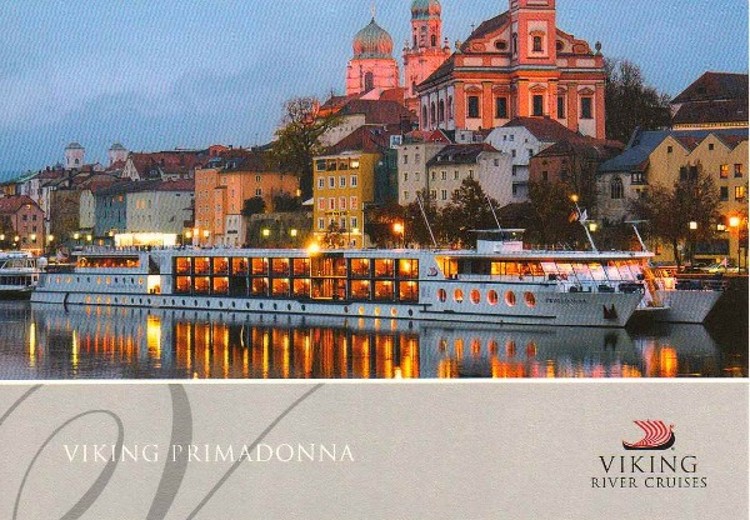 Viking Primadonna Postcard