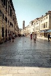Dubrovnik Main Street 1986