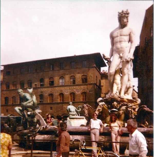 Fountain of Neptune in Florence