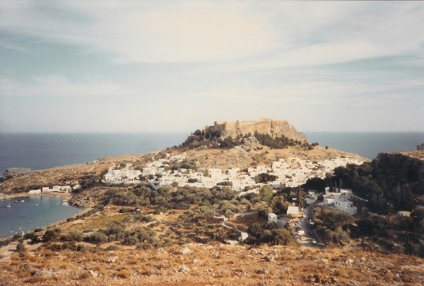 Lindos in 1987