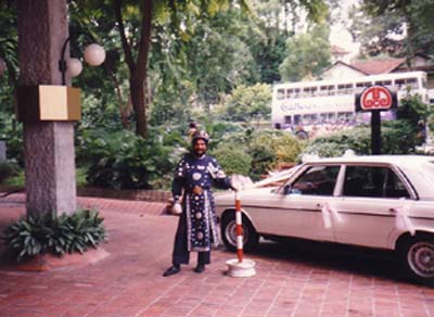 Guard at the Ming Hotel